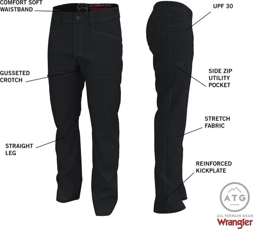 Vista 6 de ATG by Wrangler Pantalón sintético para hombre
