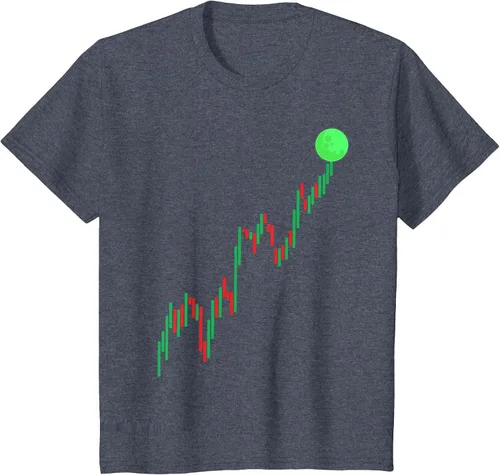 Vista 36 de Cute Stock Trading Design for Men Women Stock Market Trader T-Shirt Asphalt Grey