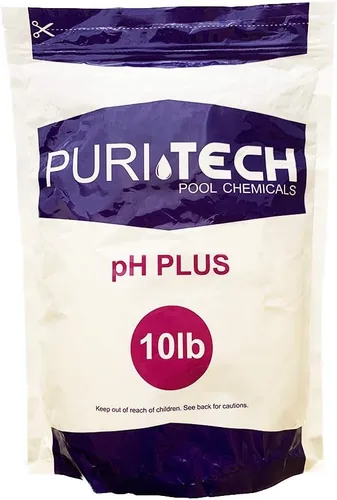 Vista 12 de Puri Tech Productos químicos pH Plus 5lb Bolsa resellable para piscinas y spas Aumento de pH Equilibrador 100% carbonato de sodio aumenta el pH