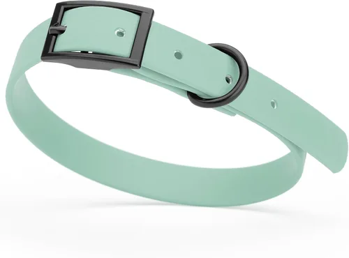 Vista 106 de Dogline Biothane - Collar impermeable para perro con hebilla de liberación rápida, resistente cincha de nailon recubierta con resistente y a prueba
