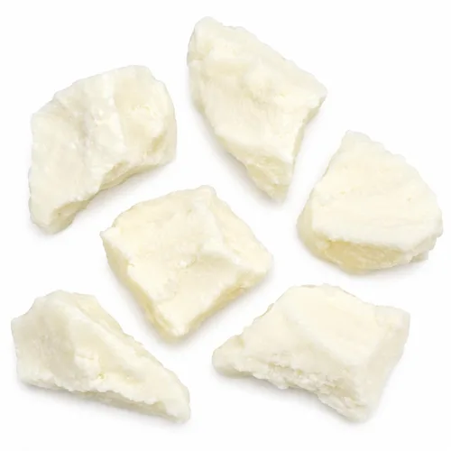 Vista 2 de Yellow Brick Road Manteca de Karité 100% Cruda Sin Refinar - Grado A Africano Marfil 1/2 Libra (8oz)..