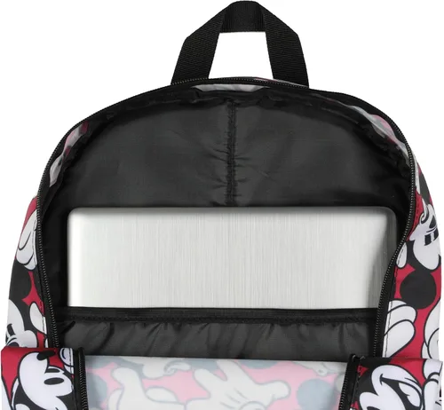 Vista 5 de Disney Mickey Mouse Mochila Vintage Personaje Sublimado Portátil Mochila de viaje