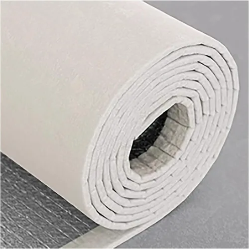 Vista 11 de Panel de pared grueso, papel tapiz impermeable de hilo textil para despegar y pegar, paneles de pared acolchados insonorizados, adecuado
