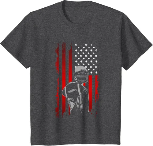 Vista 27 de Camiseta de fútbol americano, Negro