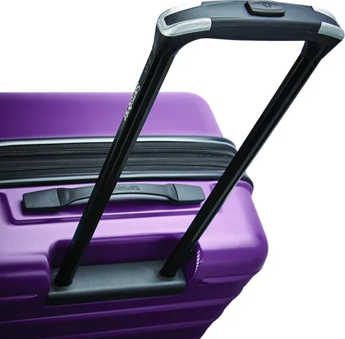 Vista 5 de Equipaje extensible Samsonite Omni 2 Hardside con ruedas giratorias PúrpuraOmbre Force 138454-2982