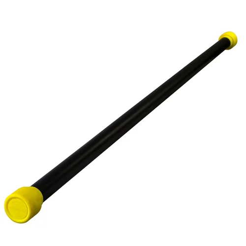 Vista 7 de CanDo Jumbo WaTE Bar - Barra de ejercicio con peso de 20 libras, color negro, para entrenamiento de fuerza, tonificación y terapia física
