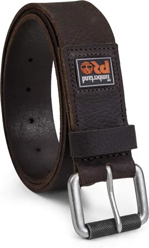 Vista 2 de Timberland Pro para hombre maletero cinturón de doble costura de piel Negro