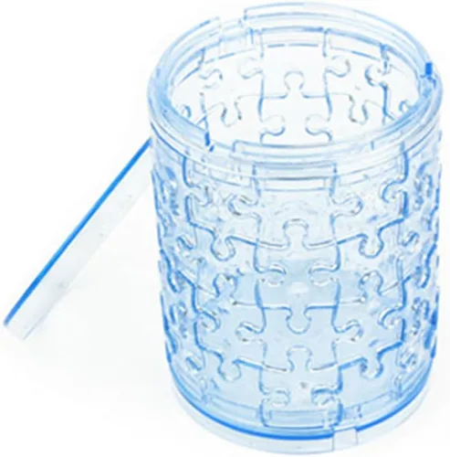 Vista 27 de Rompecabezas de cristal 3D clásico para automóvil, rompecabezas de cristal para rompecabezas a partir de 16 años, 54 piezas (negro)