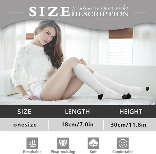 Vista 3 de devor Crew Socks for Women Casual for Women's Socks Rain Boot Socks Funny LGBT LGBTQ love is love lesbian gay Prides bi Prides Socks
