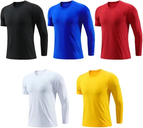 Vista 6 de Valcatch Camisas de compresión de manga 12 para hombre, ajuste de baloncesto de un brazo, ropa interior atlética de capa base para entrenamiento