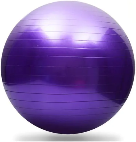 Vista 8 de Fullgaden Pelota de ejercicio (21.7-29.9 pulgadas) con bomba de pie rápida, grado profesional, antiestallidos y antideslizante, equilibrio
