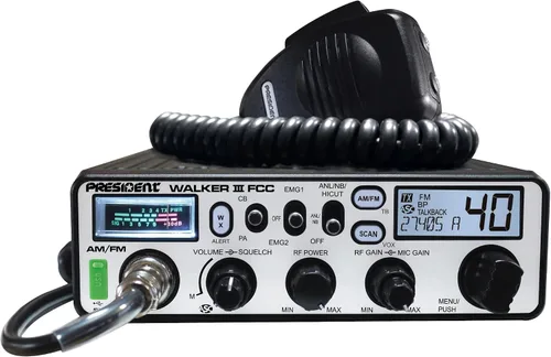 Vista 7 de President Walker III FCC Radio CB AM/FM