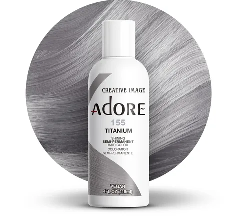 Vista 251 de Adore Tinte semipermanente morado para el cabello, vegano y libre de crueldad, 4 onzas líquidas, 197 Peri Winkle (paquete de 2)