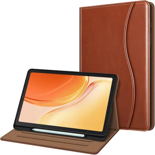 Vista 26 de Fintie Funda para Samsung Galaxy Tab S6 Lite 10.4 Pulgadas 2024/2022/2020 con Soporte para S Pen, Funda Trasera de TPU Blanda con Visor Multiángulo