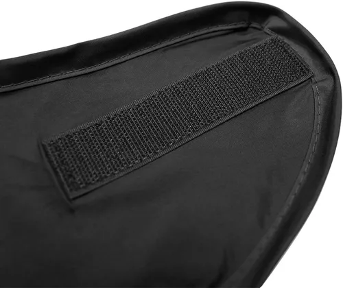 Vista 5 de Betty Dain - Babero para adulto con recogedor de migas, impermeable, color negro Protector de ropa lavable reutilizable mantiene la ropa limpia a