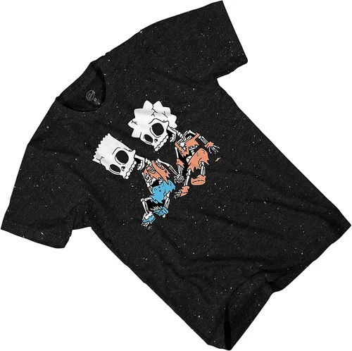 Vista 3 de The Simpsons Homer Simpson - Camiseta clásica Homer, Bart, Lisa para hombre