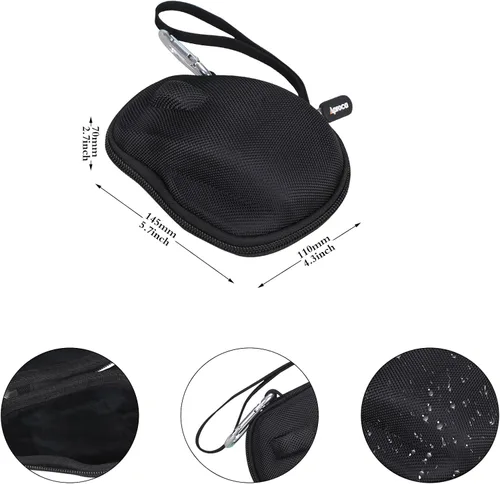 Vista 7 de Aproca Funda compatible con Logitech MX Master 4 / MX Master 3S / MX Master 3 / MX Matser 2S Advanced Mouse, bolsa de almacenamiento portátil