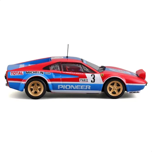 Vista 8 de Bburago Ferrari Racing 308 GTB (1982) Super Car - Escala 1:43 - Increíblemente detallada réplica de fundición a presión modelo coleccionable