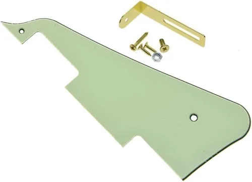 Vista 48 de Dopro Golpeador de guitarra LP con perla de abalone y soporte negro para Epi Les Paul