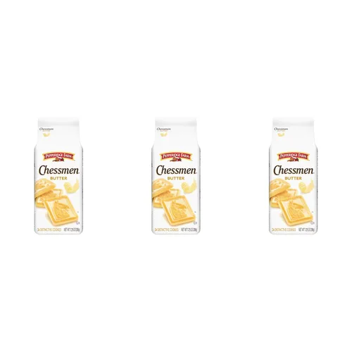 Vista 8 de Pepperidge Farm Chessmen Galletas de mantequilla, bolsa de 7.25 onzas (el embalaje puede variar)