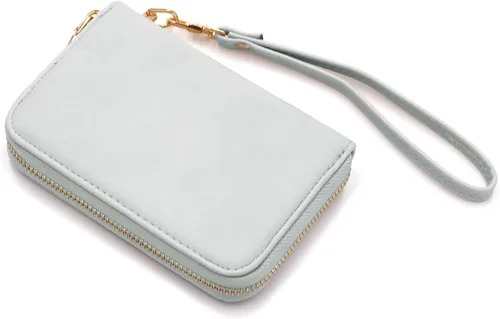 Vista 2 de LOVESOME Cartera pequeña con cremallera alrededor de la muñeca para mujer