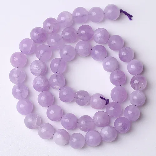 Vista 247 de 100 cuentas de piedra multicolor natural de 0.236 pulgadas (0.236 in), cuentas espaciadoras sueltas redondas para hacer pulseras, collares, aretes