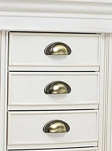 Vista 8 de Hives and Honey Alexa Jewelry Armoire, BLANCO