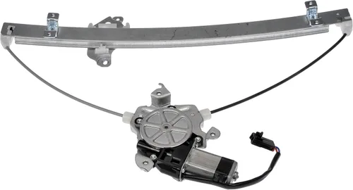 Vista 3 de Dorman 741-148 Conjunto de motor y regulador de elevalunas eléctrico delantero del lado del conductor compatible con modelos Nissan seleccionados