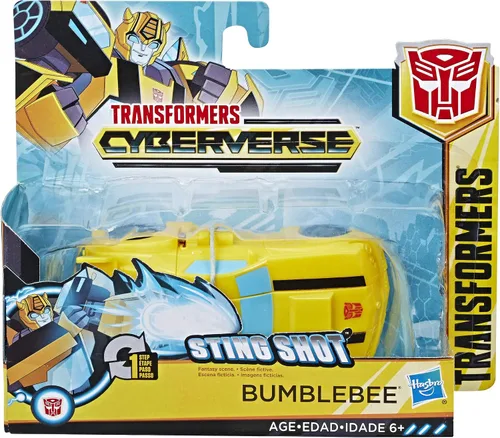 Vista 2 de Transformers Figura de acción Bumblebee