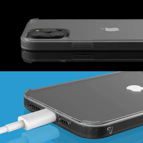 Vista 8 de Funda de vidrio líquido diseñada para iPhone 13 Pro, protección contra caídas, delgada, híbrida, resistente a los arañazos para Apple iPhone 13 Pro