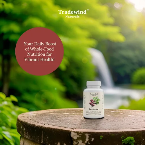 Vista 7 de Remolacha de 1300 mg – Vegano – Sin OMG – Remolacha pura – Apoya la circulación sanguínea y la energía – 60 cápsulas vegetales – Fabricado