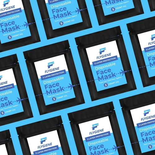 Vista 8 de BLK Disposable Face Mask