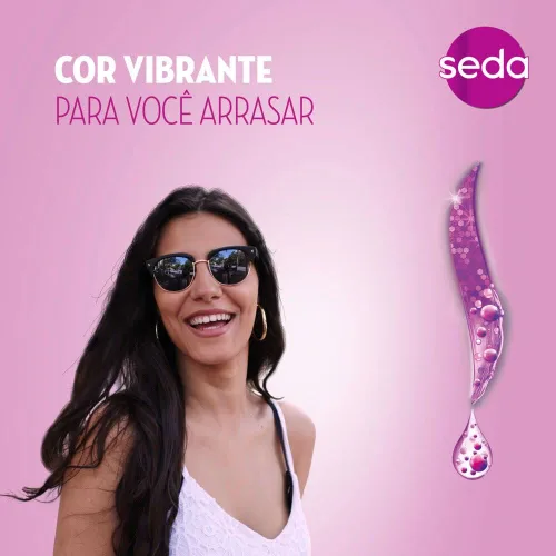 Vista 5 de Seda Linha Pretos Luminosos Condicionador 325 Ml Black Shine Collection - Acondicionador 11 Fl Oz