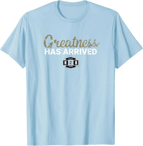 Vista 89 de Fantasy Sports Greatness Has Arrived Camiseta Negro