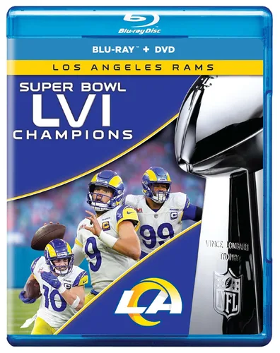 Vista 2 de NFL Super Bowl LVI Champions Los Angeles Rams Blu-ray DVD