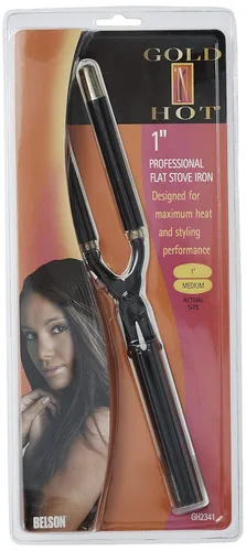 Vista 2 de Gold 'N Hot - Plancha plana profesional para estufa, 1 pulgada, tamaño mediano