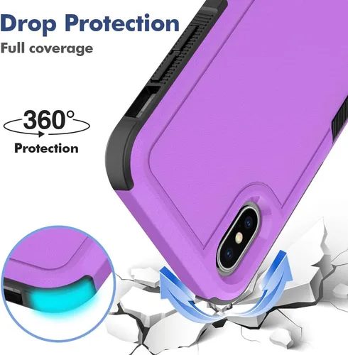 Vista 79 de Jeylly Funda para iPhone SE/Funda para iPhone 5S, Exterior de Plástico Duro que Absorbe Golpes + Interior de Silicona de Goma Defensor contra