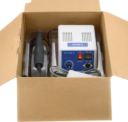 Vista 5 de Alkita Pulidora Micro Motor N3 estilo maratón + SH37LN 4.5W RPM mango equipo de laboratorio