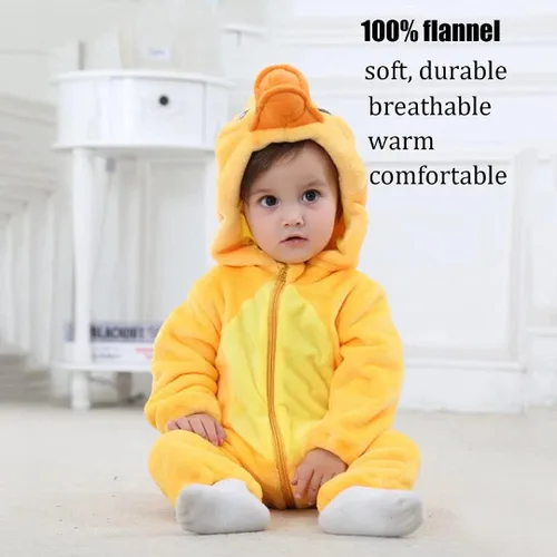 Vista 4 de Disfraces de animales para bebé, unisex, mameluco para Halloween