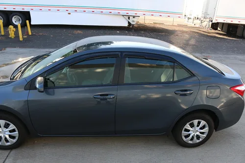 Vista 4 de Compatible con Toyota Corolla 2014-2019 - Visera para ventana color ahumado