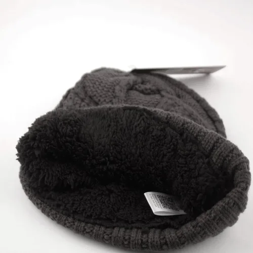 Vista 3 de Gorro para hombres y mujeres invierno cálido Gorros Tejer Slouchy grueso cráneo tapa