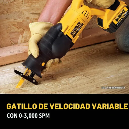 Vista 6 de DEWALT DCS380P1 Kit de sierra circular con batería de iones de litio 20V MAX