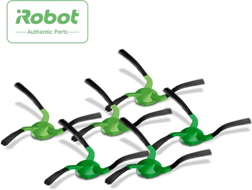 Vista 2 de iRobot Roomba Piezas de repuesto auténticas - Cepillos de barrido de doble borde para robots Roomba Max 705 combinados, paquete de 6