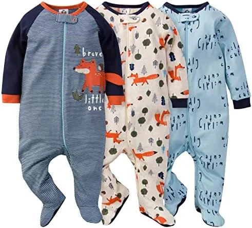 Vista 5 de Gerber Paquete de 3 bebés y niños Sleep 'N Play