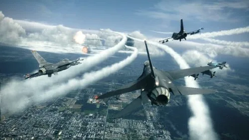 Vista 4 de Ace Combat 6 Fires of Liberation Japan Import