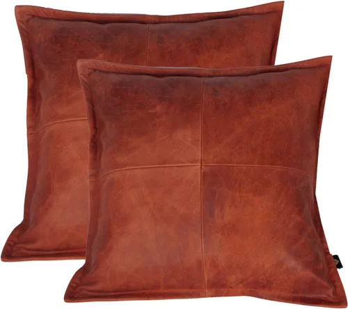 Vista 14 de LL LEATHER LOVERS Funda de almohada de piel de cordero - Funda de cojín para sofá, fundas decorativas para sala de estar y dormitorio, 20 x 20 Negro