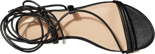 Vista 5 de The Drop Sandalias planas Samantha con cordones para mujer