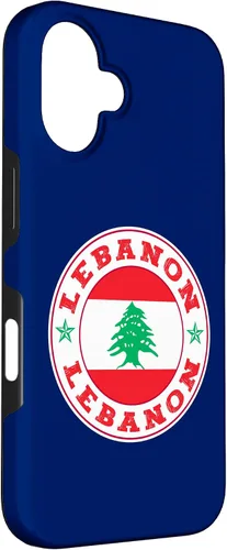 Vista 3 de iPhone 16 Lebanon Lebanese Flag Lebanon pride Case