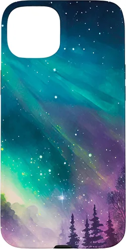 Vista 9 de Northern Lights and Sky Iceland Norway Aurora Borealis Case for iPhone 17
