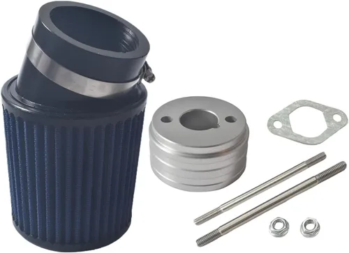 Vista 12 de Kit de adaptador de filtro de aire de 58 mm VCUJSUC para la mini bicicleta Coleman CT100U (Negro)